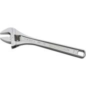 Channellock Adjustable Wrench - Extra-Long Jaws - 4-Thread Knurl - 12-in L