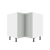 Eklipse Angelite Kitchen Corner Base Cabinet - 36 1/4-in x 34 3/4-in - Grey