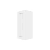 Eklipse 12-in x 30 1/4-in Wall Mount Pearl White Thermoplastic Shaker Kitchen Cabinet