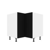 Armoire module du bas en coin Eklipse, Onyx, 36 1/4" x 34 3/4"