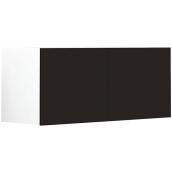 Armoire module du haut Eklipse, Onyx, 35 7/8" x 15 1/8"