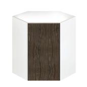 Corner Wall Cabinet - Eklipse Collection - Saphir - 24 1/4" x 30 1/4"