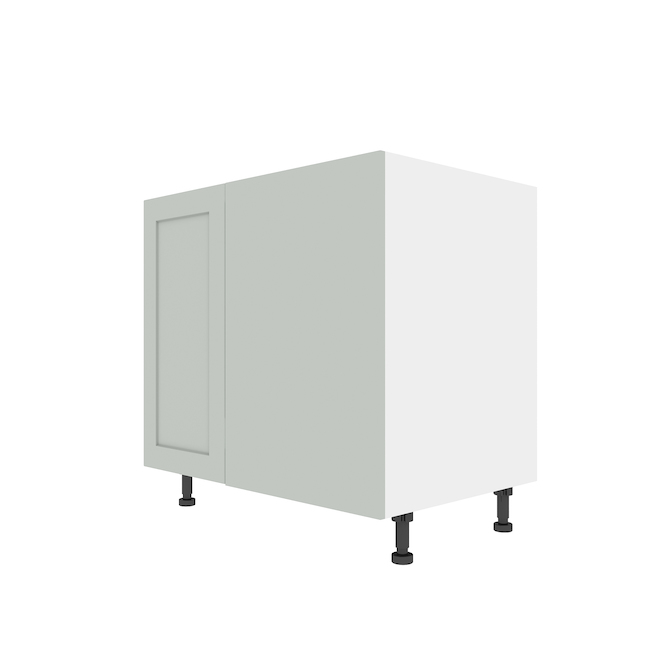 Image of Landon&co | Elite Base Hidden Corner Kitchen Cabinet - 36-In X 35-In - Gray | Rona