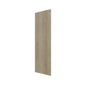 Eklipse Coral Tall Cabinet End Panel - 13-in x 39-in - Brown