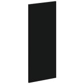 Grand panneau d'armoire latéral de finition Onyx Eklipse, 13 po x 39 po, noir