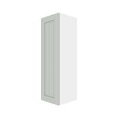 Eklipse Angelite Tall Upper Wall Cabinet - 1 Door 12-in x 39-in - Grey