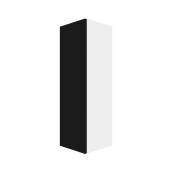 Grand caisson mural du haut Onyx Eklipse, 1 porte 12 po x 39 po, noir