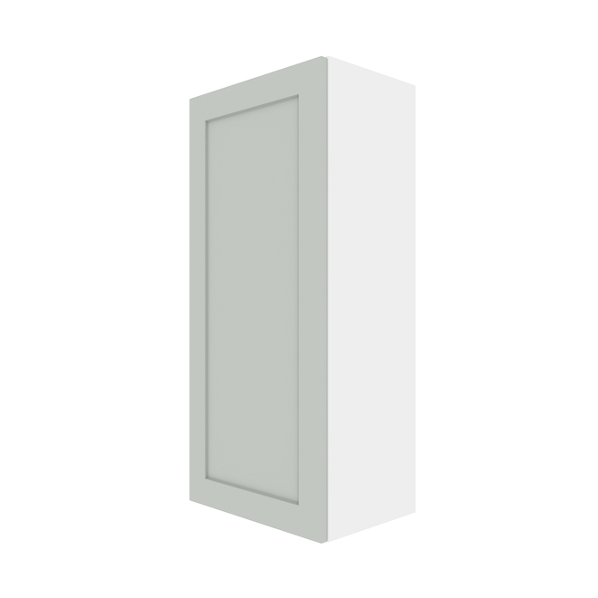 Eklipse Tall Wall Cabinet - 1 Door - 18-in Angelite