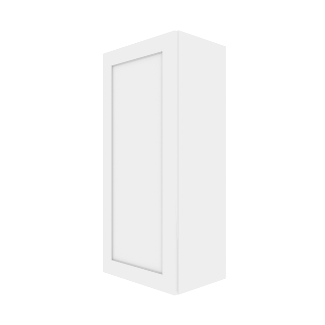 Grand caisson mural ELITE de LANDON&CO, 18 po 1 porte shaker, blanc