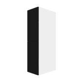 Grand caisson garde-manger Onyx Eklipse, 2 portes 15 po x 58 po, noir