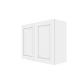 Eklipse Perle 30-in x 24-in White Melamine Medium Wall Cabinet