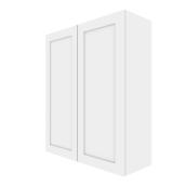 ELITE Tall Wall Cabinet - 33-in x 39-in - Shaker Style - White