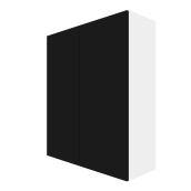 Grand caisson mural Onyx de Eklipse, 33 po x 39 po, noir