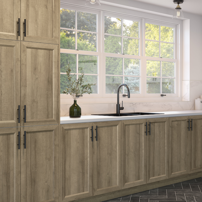 Eklipse Coral Collection Tall Wall 24in x 39in Wood Grain