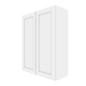Eklipse Perle Collection Tall Wall Cabinet - 30-in x 39-in - White