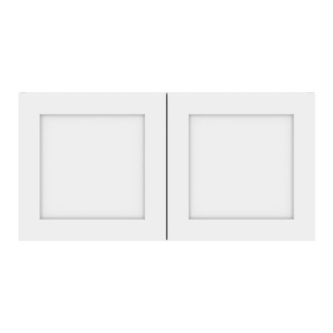 Eklipse Perle Collection Small Cabinet 36-in x 18-in - White