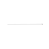 Moulure de finition plafond Moostone Eklipse, 96 po mélamine blanc