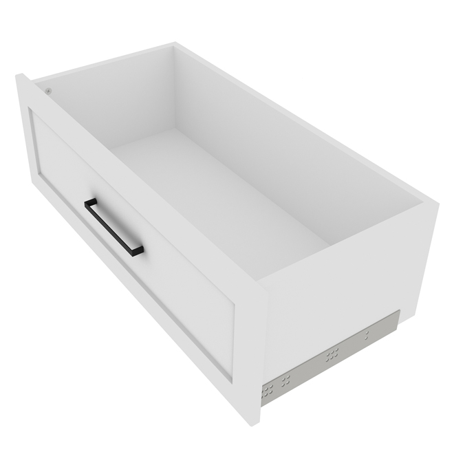 EBSU EnSuite Drwaer 30 x 16-in White Wood Composite