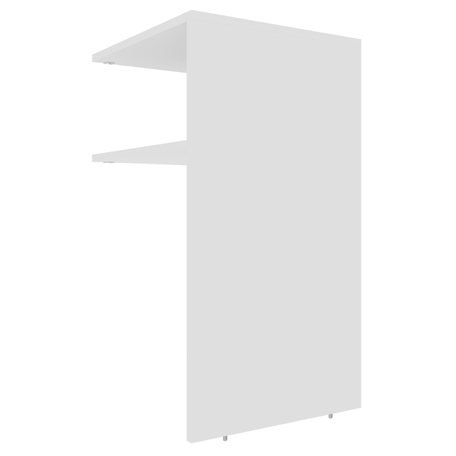 EBSU EnSuite Divider 18 x 16-in White Composite Wood