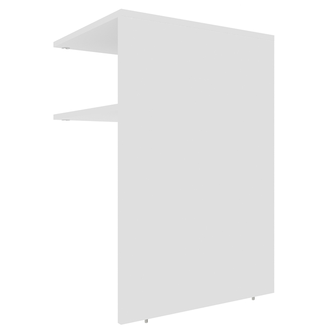 EBSU EnSuite Divider 18 x 20-in White Composite Wood