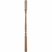 Colonial Elegance Stair Baluster - Oak - Pacific Series - 36-in L x 1 5/8-in W