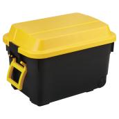 Rolling Cargo Box - 95L - Black/Yellow