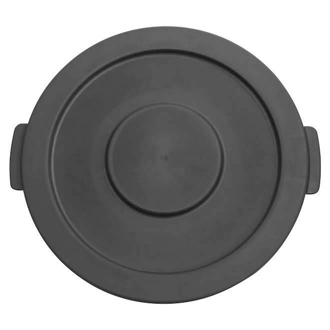 RONA Commercial Outdoor Garbage Can- 121L/32G with Cover - Grey