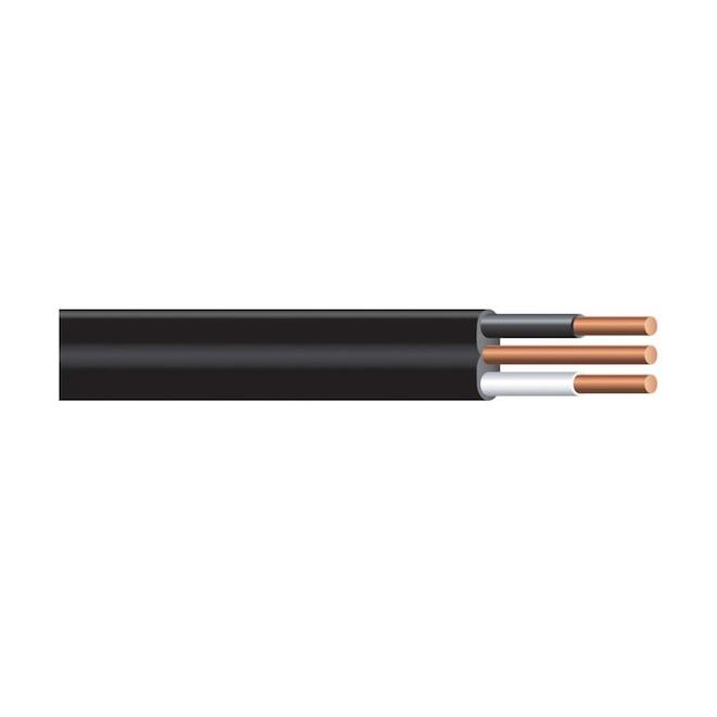 Southwire Romex Simpull Orange Jacketed NMD90 10 Gauge 3-Conductor