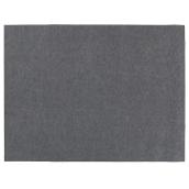 Tapis d'intérieur ou d'extérieur, 6' X 8', gris cendre