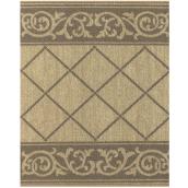 Tapis de couloir Deco Multy Home, nylon, 26 po de largeur, taupe 2 tons