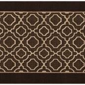 Multy Home Deco Runner - Polyester - 26-in Wide - 3-Tone Brown