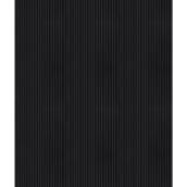Tapis, Multy Home, Corugted, polyester, 27'' x 75', noir