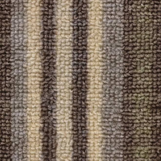 Multy Home 26-in W Cut-to-Length Taupe/Grey Polyester Runner