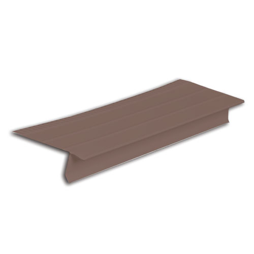 Euramax Drip Edge Aluminium Brown 5in W x 120in L 5505519120 RONA