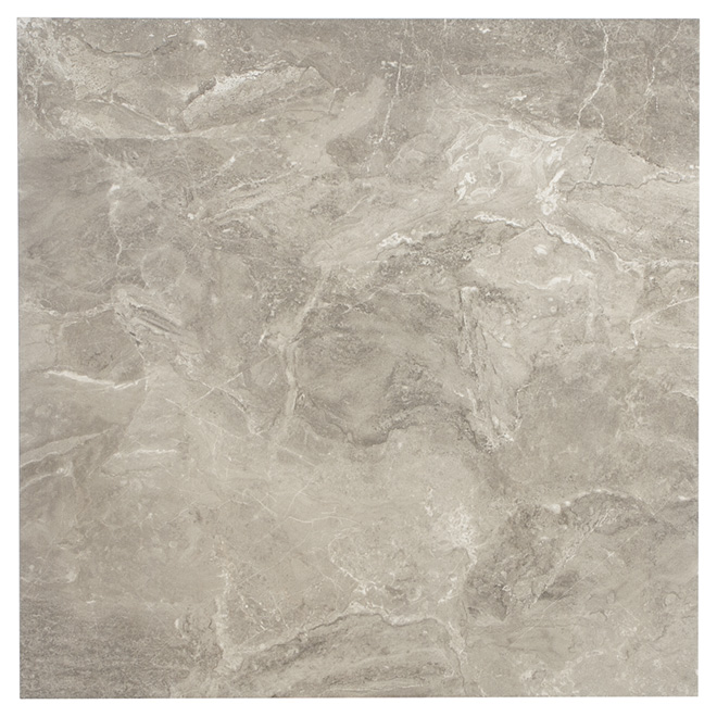 Firenze Grigio Porcelain Tiles 24 X Dark Grey Ce60046 Rona