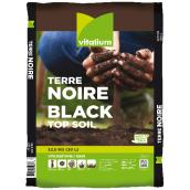 Terre noire à jardin