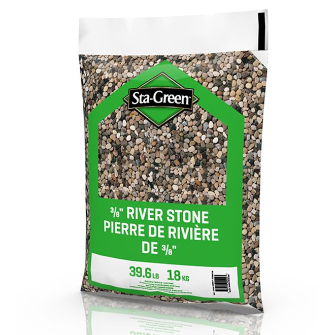 Sta-Green River Stone - 0.375-in - 39.6 lb