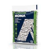 RONA 18-kg 3/4-in White Decorative Stones