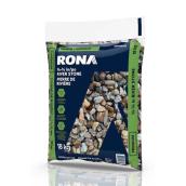 RONA 18-kg 5/8-3/4-in Multicolour River Stones