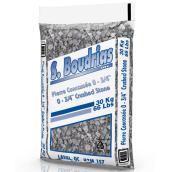 S. Boudrias 0 to 3/4-in 30-kg Grey Crushed Stone Bag