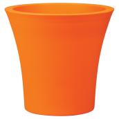 Pot en plastique « Urban », 15,8 po, orange