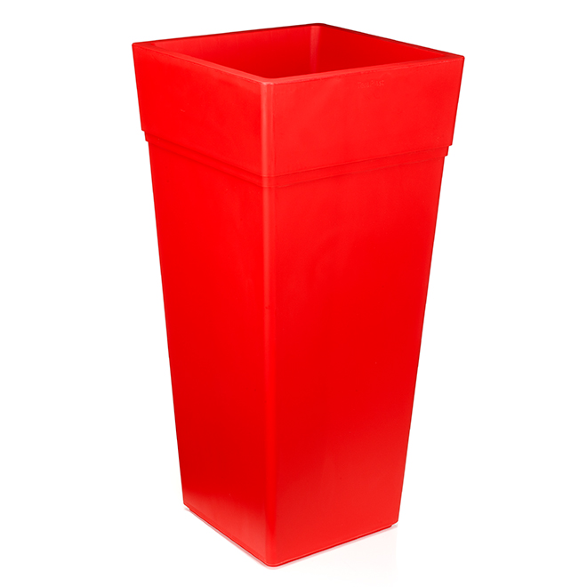 Teraplast Tall Plastic Planter Pot 15, Tall Plastic Garden Containers