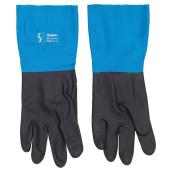 Super Decapant Stripping Gloves Neoprene Blue and Black Large