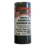 Treillis de renforcement fibre de verre 6 po x 25 pi - noir