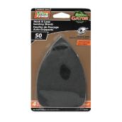 Papier abrasif détail Mouse, 120 grain, noir, paquet de 4