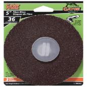 Gator Sanding Discs - Fibre - 36 Grit - 7/8-in Arbor x 5-in dia - 3-Pack