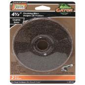 Gator Ultrapower Hook and Loop Coarse Finishing Discs - 4 1/2-in Dia - 7/8-in Arbour - 2 Per Pack