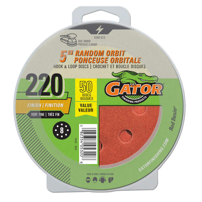 Rust-Oleum 5-in Hook and Loop Sanding Disk - 50/pack