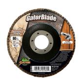 Gator GatorBlade 4 1/2-in Dia 7/8-in Arbour 80-Grit Alumina Zirconia Flap Disc