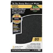 Gator Drywall Commercial Sanding Block - 80-Grit - 3-in L x 1-in W x 5-in H - 2 Per Pack